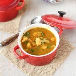 Winter Vegetable Soup Recipe with Butternut Squash & Cauliflower by Cookin' Canuck