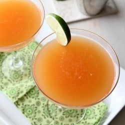 Rhubarb Margarita Recipe | Cookin' Canuck | www.cookincanuck.com