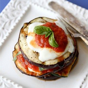Grilled Zucchini & Eggplant Parmesan Recipe {Vegetarian}