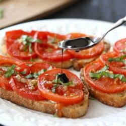 Roasted Tomato Sandwich Recipe with Goat Cheese & Balsamic Syrup | cookincanuck.com Roasted Tomato Sandwich Recipe with Goat Cheese & Balsamic Syrup | cookincanuck.com