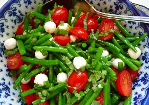Crunchy Green Bean & Sweet Tomato Salad