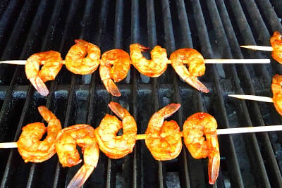 Grilled Shrimp with a Kick - Cookin Canuck