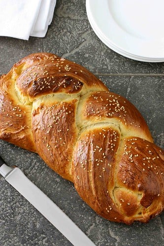Challah Bread (Braided Egg Bread)...Great for sandwiches and French toast!