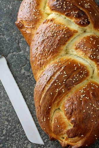 Challah Bread (Braided Egg Bread)...Great for sandwiches and French toast!