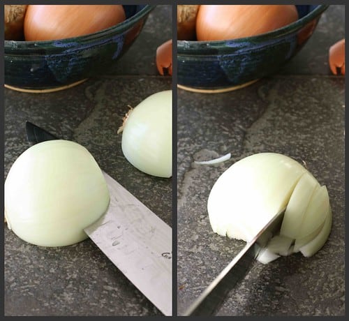 How to Chop an Onion - This step-by-step tutorial shows you how to chop an onion in minutes!