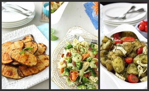 July Side Dish Collage