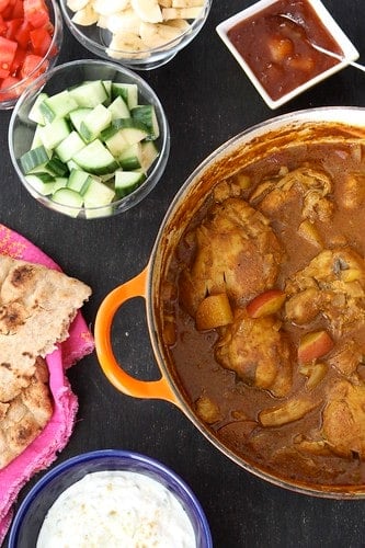 My mum's chicken potato curry recipe is a favorite with all of our family and friends. Easy to make and insanely delicious! #curry #chicken
