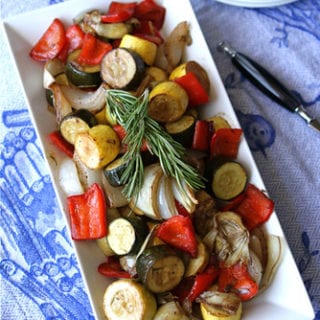 Cookin' Canuck - Balsamic Roasted Vegetable Recipe with Rosemary
