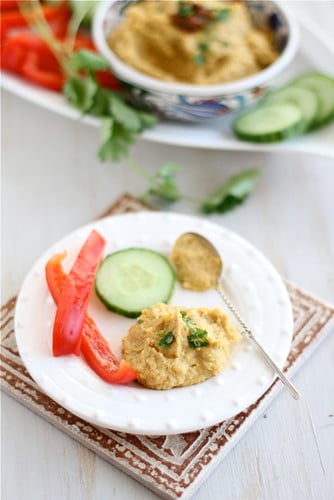 Creamy Curry Hummus Recipe: A Healthy Snack by Cookin' Canuck