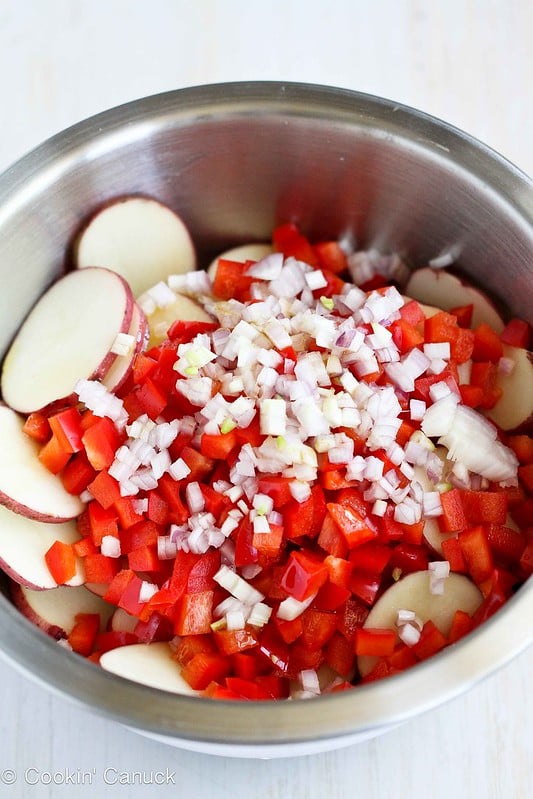 One-Pot Cumin & Smoked Paprika Chicken with Potatoes Recipe | cookincanuck.com #recipe #chicken