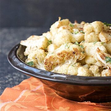 Roasted Cauliflower Recipe with Indian Spices - Cookin' Canuck