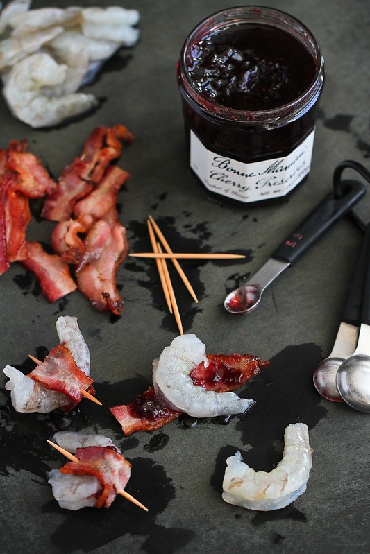 Easy Bacon-Wrapped Shrimp Appetizer | cookincanuck.com #recipe #appetizer