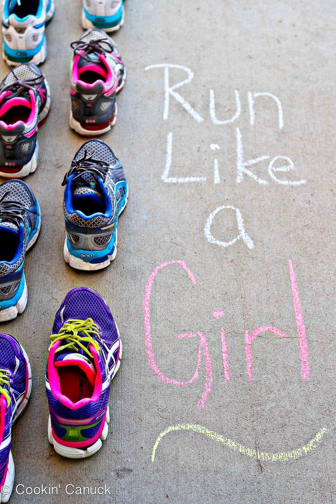 Run Like a Girl: Lacing Up Together {A Challenge} | cookincanuck.com #running #exercise #fitness