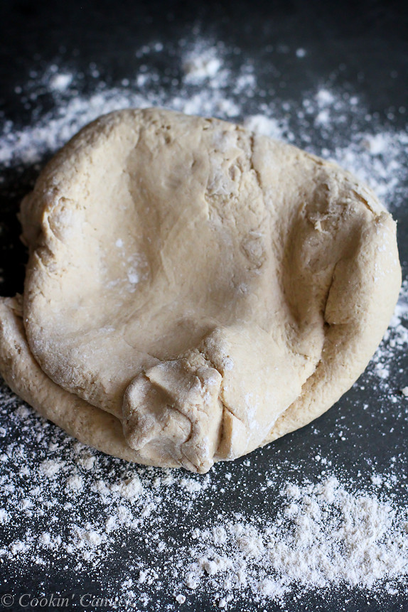 How to: Make Whole Wheat Pizza Dough…Perfect for homemade pizza night! | cookincanuck.com #recipe