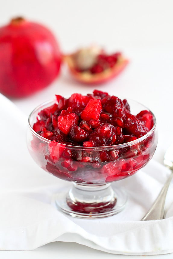 Wow your Thanksgiving guests with this delicious Cranberry, Apple and Pomegranate Sauce that can be made in less than 20 minutes.