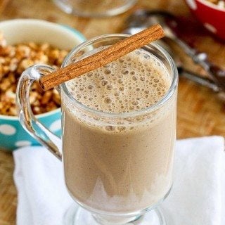Whip up an easy banana and yogurt smoothie, with a kick of coffee. Protein, fiber and caffein? There's your morning jolt! 126 calories and 4 Weight Watchers Freestyle SP
