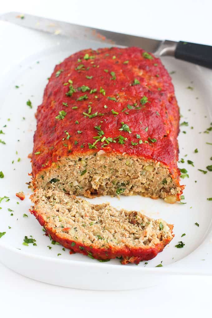Italian Turkey, Potato and Zucchini Meatloaf…Classic comfort food with a healthy twist! 152 calories and 5 Weight Watcher Freestyle SP
