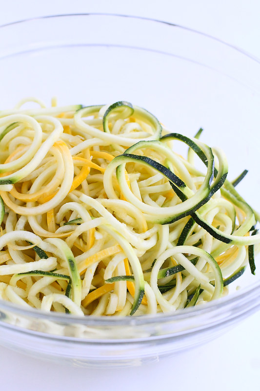 Thai Chickpea Zucchini Noodle Salad…Fantastic flavors in this healthy recipe! 143 calories and 4 Weight Watchers SmartPoints