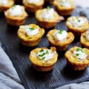 You won’t be able to eat just one of these Baked Mashed Potato Bites, the perfect lightened-up appetizer! For 2 bites…81 calories and Freestyle SP