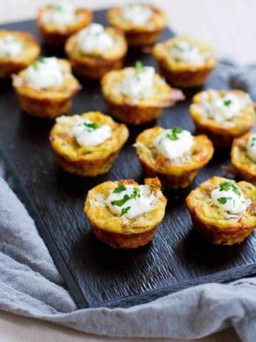 You won’t be able to eat just one of these Baked Mashed Potato Bites, the perfect lightened-up appetizer! For 2 bites…81 calories and Freestyle SP