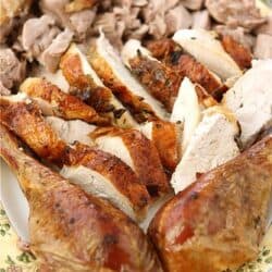 How to Carve a Turkey, with step by step photos. Easier than you think!