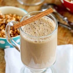 Whip up an easy banana and yogurt smoothie, with a kick of coffee. Protein, fiber and caffein? There's your morning jolt! 126 calories and 4 Weight Watchers Freestyle SP #smoothie #coffee