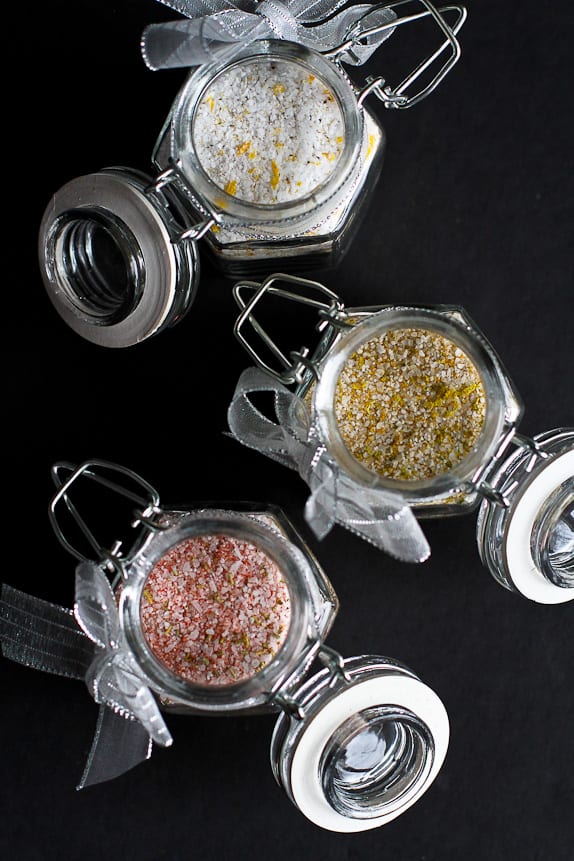 How to Make Flavored Salts...Great for homemade holiday gifts!