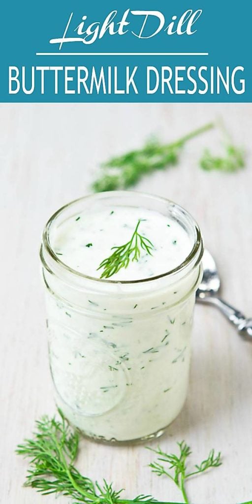 Whip up a batch of this light buttermilk dressing recipe and keep it in the fridge to drizzle on your salads all week long. 19 calories and 0 Weight Watchers Freestyle SP #weightwatchers #healthyrecipe