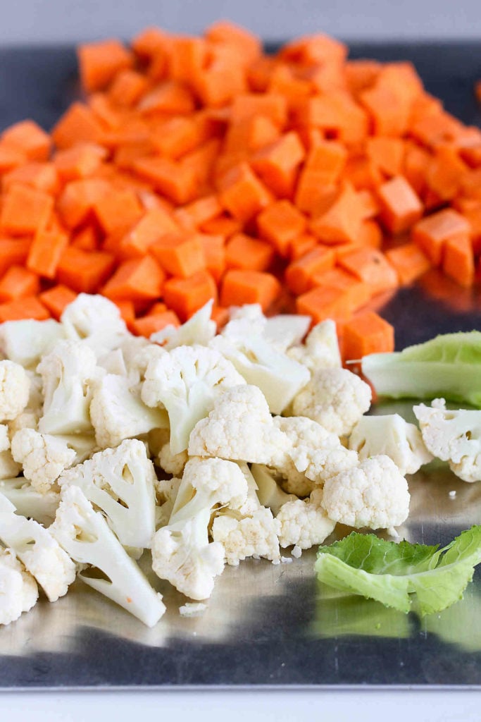 Slow Cooker Vegetable Curry Recipe with Sweet Potato & Chickpeas