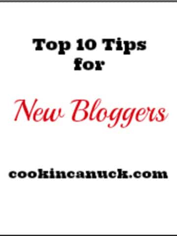 Top 10 Tips for Food Bloggers #blogging