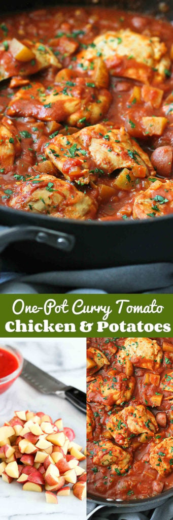 This one-pot meal is a breeze to put together and it has a ton of flavor! 269 calories and 8 Weight Watchers Freestyle SP #Creamerpotatoes #potato #healthyrecipes