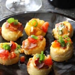 Savory French Toast Bites with Bacon, Tomato and Cheese Recipe #frenchtoast #brunchrecipes