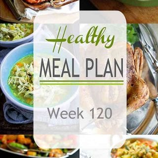 Here come the holidays! Plenty of tasty recipes in this healthy meal plan, including meals to feed a crowd and a leftovers recipe idea. | Meal Plan | Dinner | Meal Prep #mealplanning #mealprep #healthydinners
