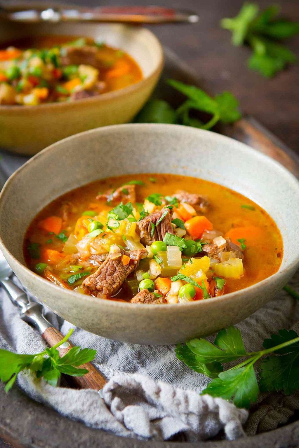 Beef Barley Soup {Instant Pot or Stovetop} - Cookin Canuck