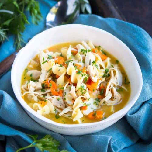Instant Pot Turkey Soup (+Stovetop Directions) - Cookin Canuck