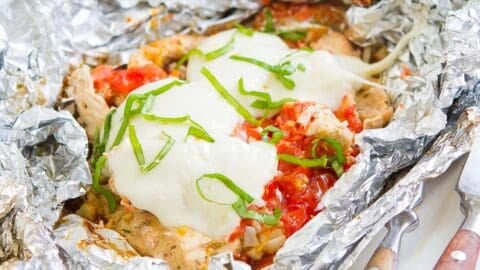 Caprese-Chicken-Foil-Packets-
